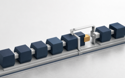 Power Platform delivery coordination represented by interlocking delivery modules with one unresolved connection under clear control.